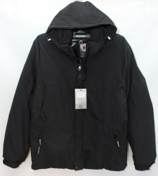 Куртки зимние мужские БАТАЛ (black) оптом 42907318 23-03-37