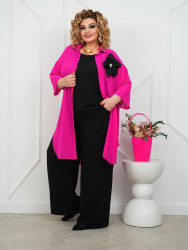 Костюмы женские БАТАЛ оптом IRMA STYIL 93801574 2609-26