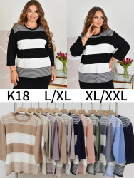 Свитера женские ПОЛУБАТАЛ оптом 87029614 18