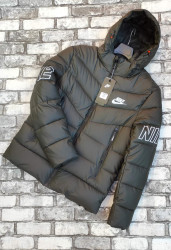 Куртки зимние мужские (хаки) оптом Китай 68019347 12-41
