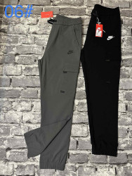 Спортивные штаны мужские БАТАЛ (серый) оптом 69703281 06-1