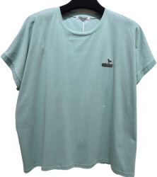 Футболки жіночі БАТАЛ оптом Kiss Me 