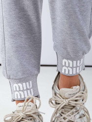 Спортивні штани жіночі (бордо) оптом