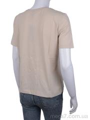Футболка, Мир оптом 3488-26 beige