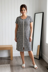 Халаты женские БАТАЛ оптом 57948021 66-1