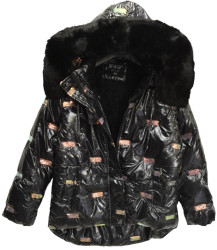 Куртки демисезонные женские ПОЛУБАТАЛ оптом 23751406 22-832-17