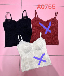 Майки жіночі (чорний) оптом Estella park