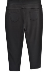 Лосини жіночі на хутрі БАТАЛ оптом BLACK CYCLONE 