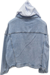 Куртки джинсовые женские DKNSEL БАТАЛ оптом 84062397 501-111