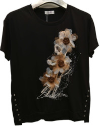 Футболки женские БАТАЛ оптом 78902543 767-126