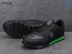 Кроссовки, Spencer оптом 063 vkr black