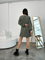 Сукні жіночі (хакі) оптом MILANOLOOK  