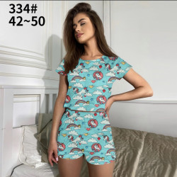 Ночные пижамы женские оптом 28047351 334-13