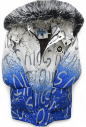 Куртки зимние подростковые оптом 67849203 063-36