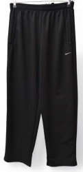 Спортивные штаны мужские БАТАЛ (черный) оптом Китай 89730421 02 -28