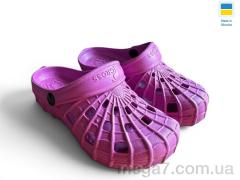 Кроксы, Rai shoes оптом SV16 фіолетовий
