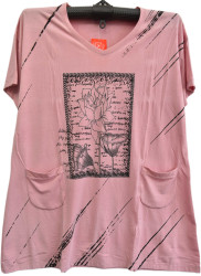 Футболки жіночі БАТАЛ оптом 