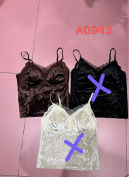 Майки жіночі (шоколад) оптом Estella park