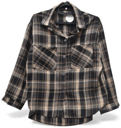 Рубашки женские ПОЛУБАТАЛ оптом 27518349 068-249