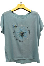 Футболки женские БАТАЛ оптом 29675814 9598-37