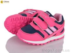 Кроссовки, Clibee оптом F632 peach-pink