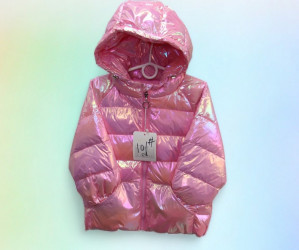 Куртки демисезонные детские (девочка) оптом 56183049 102-35