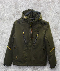Куртки демисезонные мужские RLA (хаки) оптом 38294156 R22051-10-25