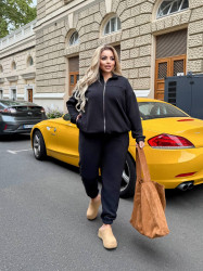 Спортивні костюми жіночі на флісі БАТАЛ оптом Defile comfort