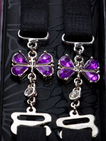 Бретельки Acousma 025 (  чёрный  6 шт. )