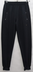 Спортивные штаны мужские (black) оптом 83942501 750-4