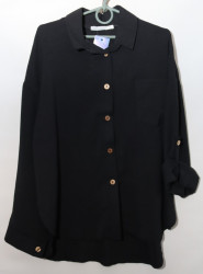 Рубашки женские (black) оптом 27906813 01-7