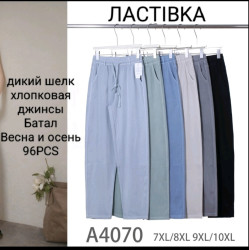 Джинсы женские БАТАЛ оптом 08245617 4070-53