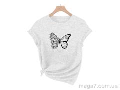 Футболка, Riza оптом 200 сірий