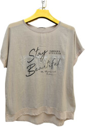 Футболки жіночі БАТАЛ оптом 