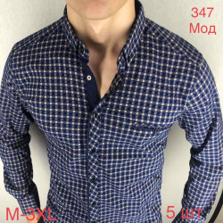 Рубашки мужские оптом 35796801 347-165