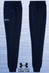 Спортивные штаны мужские БАТАЛ (dark blue) оптом 76905412 1100-93