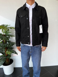 Куртки джинсовые мужские I8DENIM оптом THREE BLACK 31820946 424-80