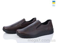 Туфли, Kindzer оптом T18 коричневий