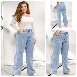 Джинсы женские БАТАЛ оптом 20859634 895-1