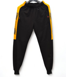 Спортивные штаны мужские (черный) оптом 13785429 03-17