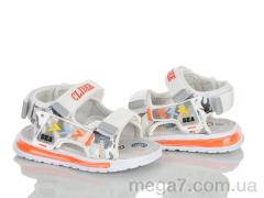 Сандалии, Clibee-ShoSho оптом Z911 white-orange