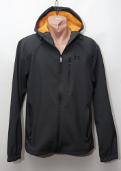 Куртки мужские на флисе (black) оптом 51706938 01-15