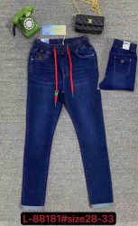 Джинсы женские LZYX JEANS ПОЛУБАТАЛ оптом 97345816 L-88181-10