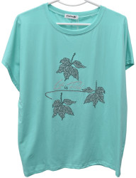 Футболки женские БАТАЛ оптом 92150683 1419-45