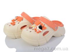 Кроксы, Shev-Shoes оптом Shev-Shoes	 QN1833B beige