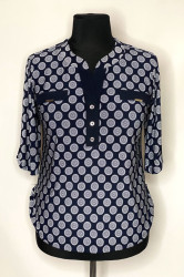 Блузки женские БАТАЛ оптом 46912053 003-27