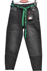 Джинсы женские на байке RELUCKY ПОЛУБАТАЛ оптом 05374269 0572-8-15