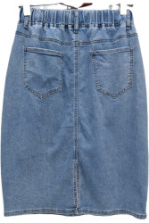 Юбки джинсовые женские DKNSEL БАТАЛ оптом 12057943 D757-11