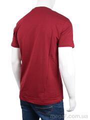 Футболка, Мир оптом 3707-075 bordo