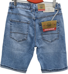Шорти джинсові чоловічі ПОЛУБАТАЛ оптом FANGSIDA 